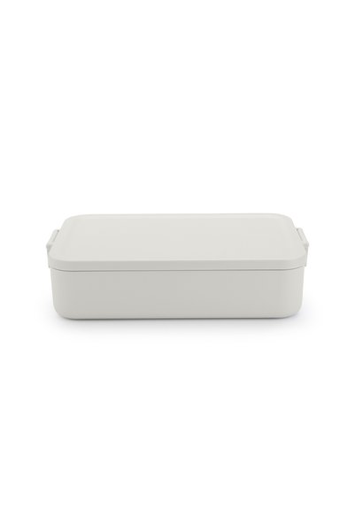 Brabantia 004-01-MAKE حاوية حمل طعام بلاستيكية رمادية كبيرة الحجم - 2 لتر