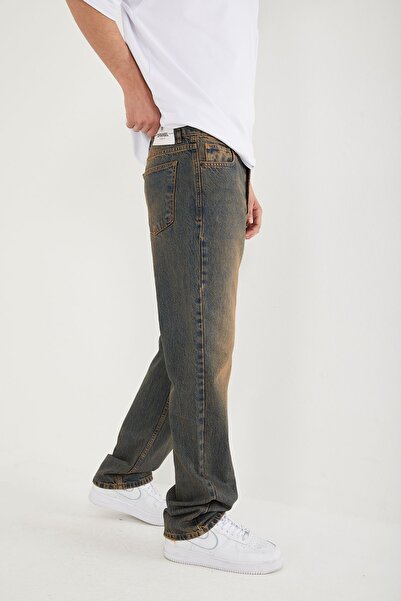 DİFRANSEL Φαρδύ παντελόνι Coffee Color - Αντίκα Μοντέλο, Loose Fit