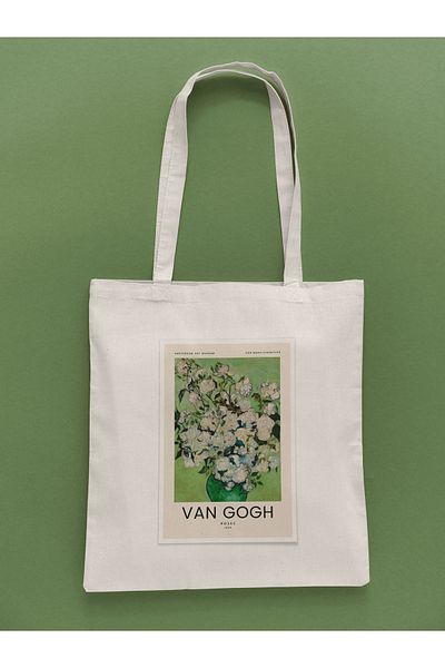 daystore Van Gogh Roses - υφασμάτινη τσάντα