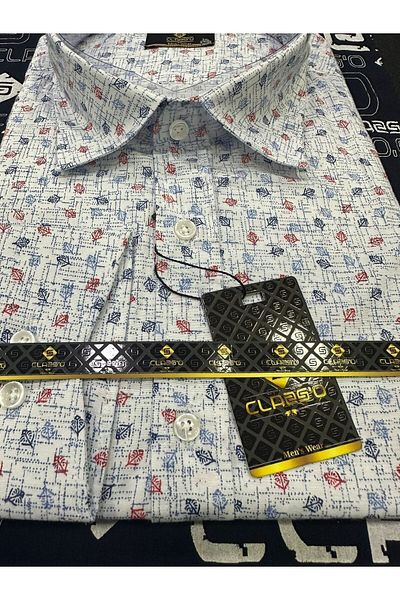 CLASSO LARGE SIZE LONG SLEEVE LYCRAL SHIRT