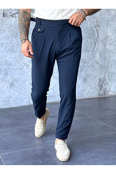 town walker Erkek İtalyan Kesim Ayarlanabilir Kemerli Harvest Pantolon