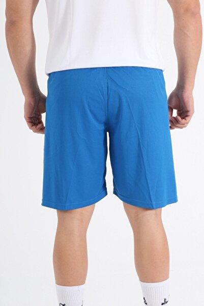Diadora Enine Kareli Antrenman Şortu Mavi