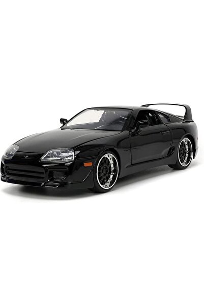 Jada Hızlı Ve Öfkeli/fast & Furious 1995 Toyota Supra Siyah 1:24 Ölçek 19 Cm