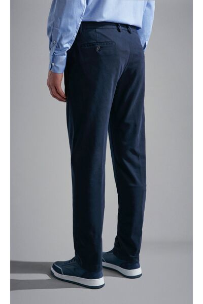 PAUL&SHARK Erkek Dokuma Kumaş  Normal Bel  Düz Model Lacivert Pantolon 14314054-013