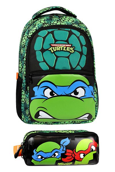 Bliss Ninja Licensed Ergonomic Primary School Bag - Pen Holder and Material Waterproof