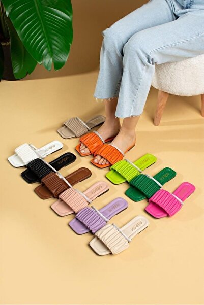 AGACE Stone slippers