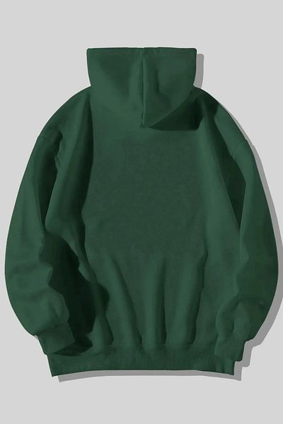 DAXİS Sportwear Company Plus Size Unisex Printed Hooded Sweatshirt