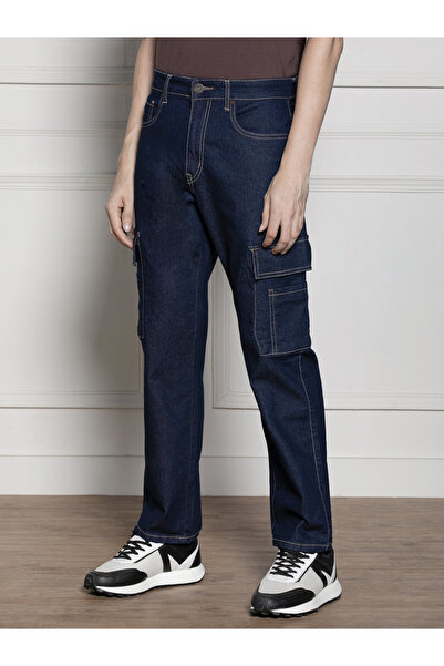 Dennis Lingo By Styli Relaxed Fit Cargo Jeans