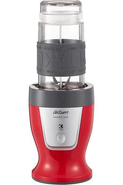 Arzum Blender Shaken Take Smoothie Misty 300 Watts Model - AR1032 -Red,1 Year manufacturer Warranty