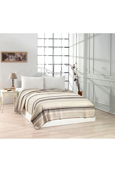 Polat Home Двойно одеяло Softy Cotton 4 Seasons - кафе
