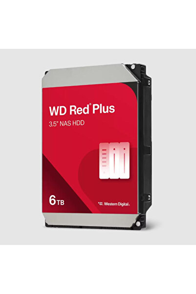 Hedef Market 6TB WD RED PLUS SATA 5400RPM 256MB WD60EFPX