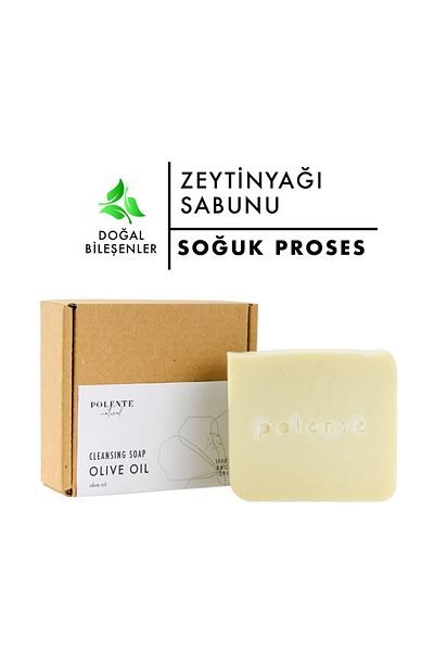 Polente Natural Olive Oil 100% Pure Soap - Castile (110 GR)