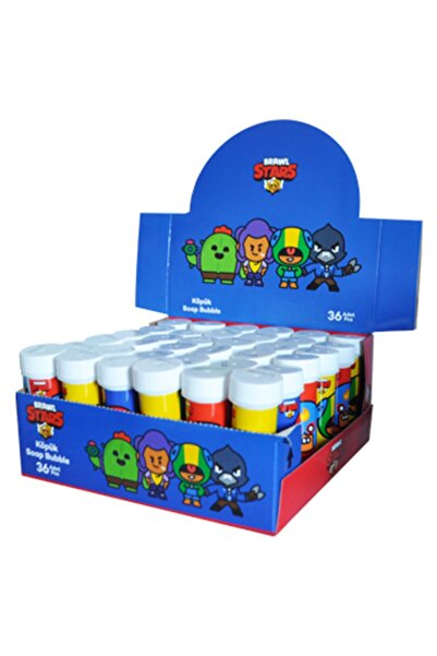 Partijet Brawl Stars Lisanslı Köpük Baloncuk 36'lı