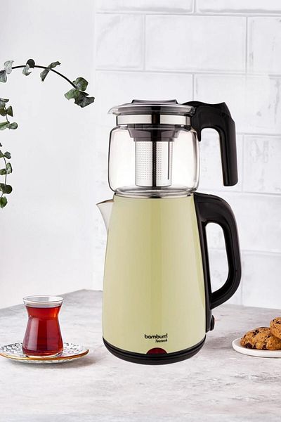 Bambum Teatech Water Heater Tea Machine - Kettle with Glass Teapot