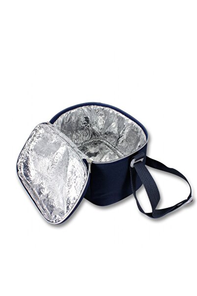 ÜMİT ÇANTA Ummit Bag for Boy King Şakir Ce Friends Insulated Lunch Box - Red-Navy Blue