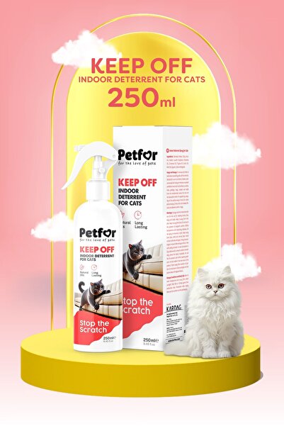 Petfor İstenmeyen Bölgelerden Kedi Uzaklaştırıcı Sprey 250 ML