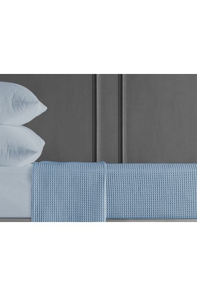 Firuze Turquoise Double Pique