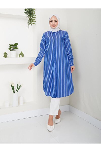 ensade Woven Tunic - Striped Design
