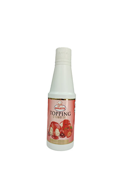 ovalette TOPPİNG DEKOR SOSU ÇİLEK 1 KG APSAL