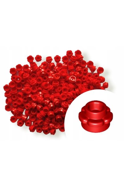 LEGO 100 Pieces Flower Red Color