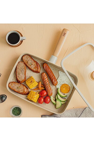 NEOFLAM Fika Cast Aluminum 8 Piece Pot & Pan Set with Glass Lid 15t16s18d26t29t