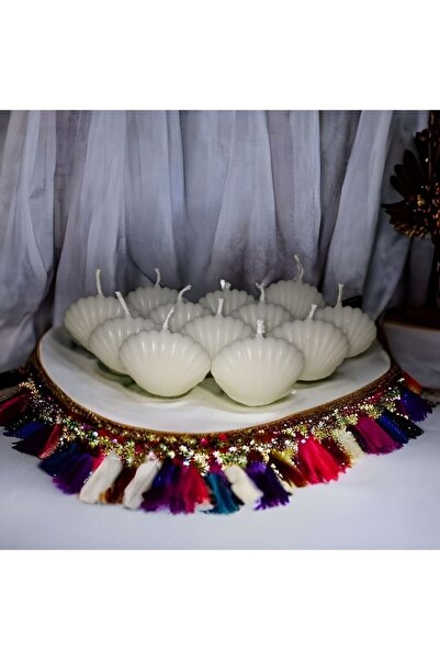 ERSE HOME 12'li Mini Istiridye Kokulu Mum Seti