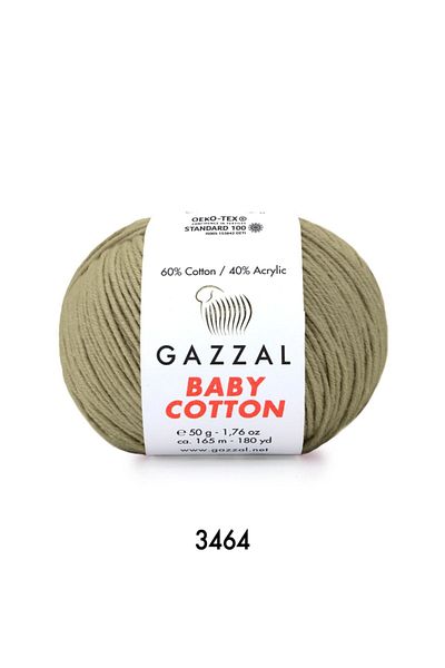 Gazzal Baby Cotton Amigurumi 50gr - Σχοινί Πλεξίματος 3464