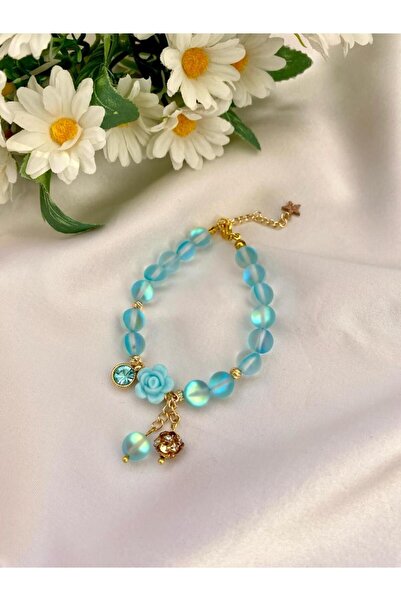 Beykan BİLEKLİK TERMAL KUVARS ( MELEK TAŞI ) DOĞAL UÇLU TASARIM