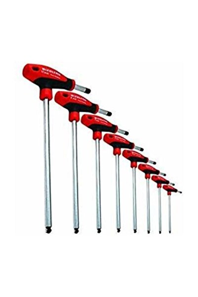 İzeltaş İzeltaş Round Head t Allen Key Set 8 Pieces