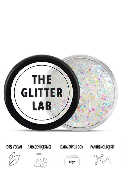 The Glitter Lab Glossy Glitter with Gel Form - Necessitous