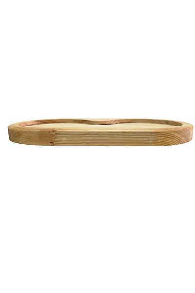 Yılmazel Wood Stand for Ceramic Bowls and Flower Pots