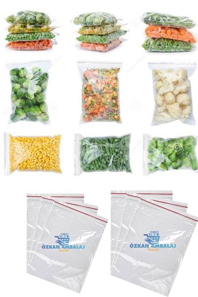 Özkan Ambalaj Temizlik Cabinet Bag \ Refrigerator Bag \ Ziplock Bag 15x18 Cm 100 Pieces