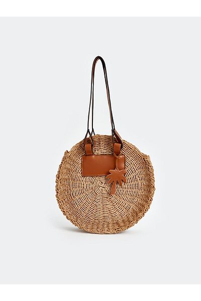 LC Waikiki ACCESORII LCW - Geantă de umăr din paie pentru femei
