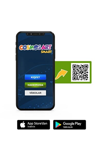COSMOSART Çocuklar Için 2'li Smart Puzzle - Hayvanlar - Taşıtlar
