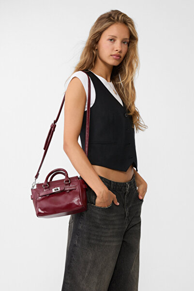 Stradivarius Tokalı çapraz askılı çanta