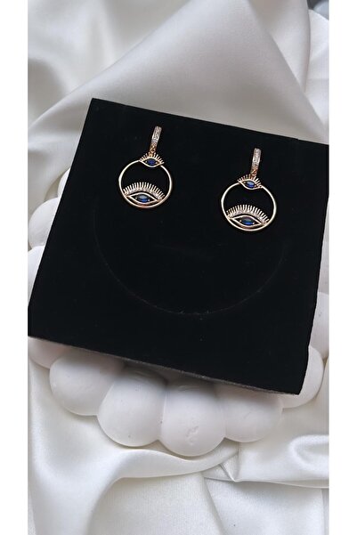 Accessories Göz Detaylı Xuping Çelik Küpe