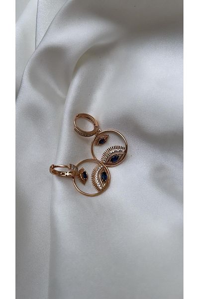 Accessories Xuping Steel Earrings - Eye Detail