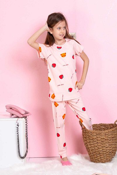 ÖYKÜ KİDS Comfortable Pajama Set for Girls
