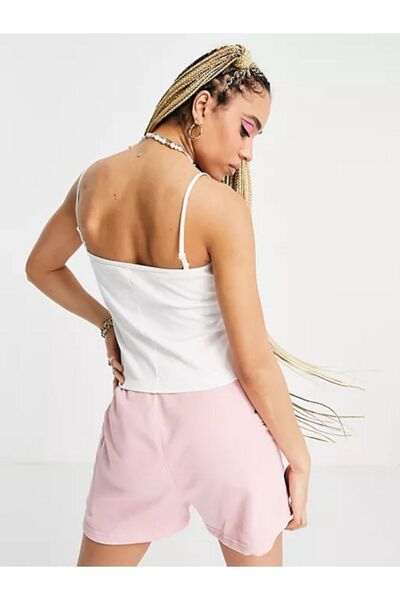 Nike Sportswear Essential Kadın Beyaz Crop Atlet