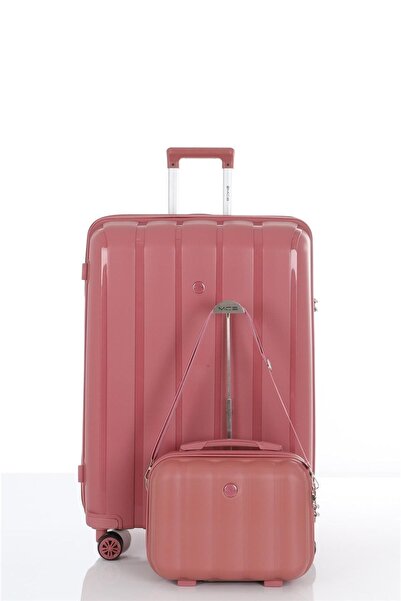 MÇS Polipropilen 2'li Valiz Seti Büyük & Makyaj V305