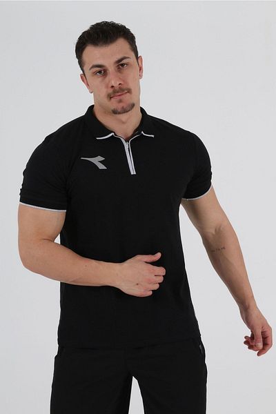Diadora Μπλουζάκι Saturn Camping Μαύρο
