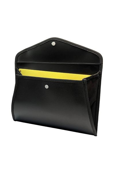 Faber Castell Document Envelope A4 - A5 Velcro Gusseted File Folder Secretarial