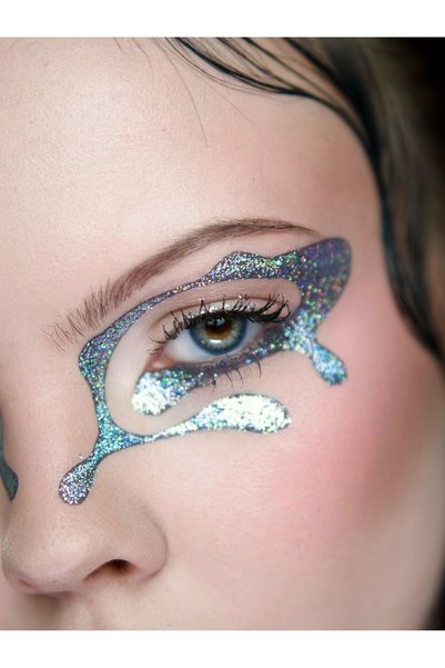 The Glitter Lab Glitter Liquid Eyeliner| Dazzling Liner - Holy Doll