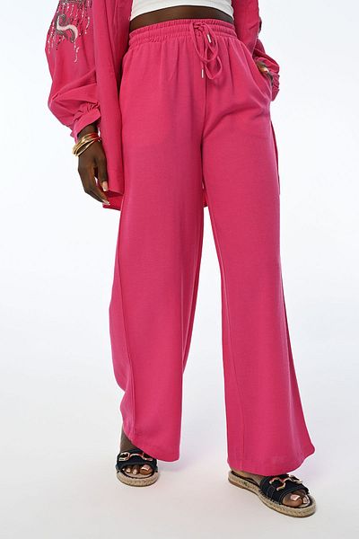 Orfeo Negro Women's Relaxed Cut Wide Leg Pants