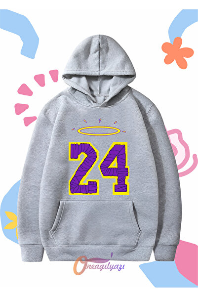 oneagılyazı Унисекс детски уголемен с качулка и с принт Kobe 24