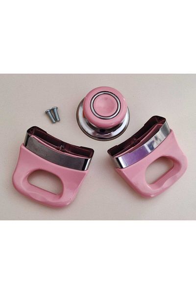 Tuna Pot Light Pink Handle Set