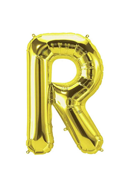 BİDOLUMUTLULUK Harf Gold Folyo Balon16 Inç 36 cm Parti Kutlama Eğlence