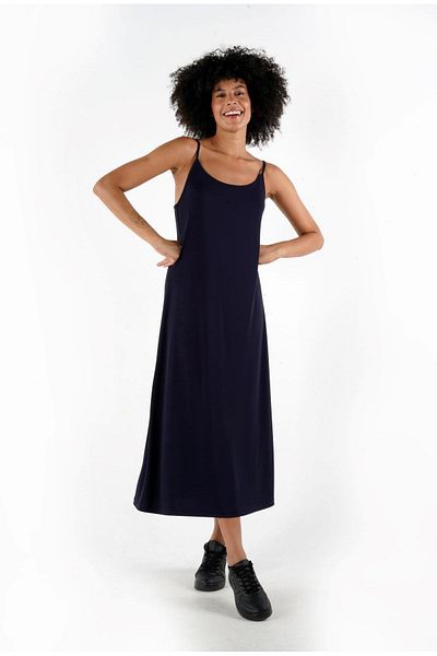 ALEXANDERGARDI Rochie midi cu bretele subțiri - B24- 005206