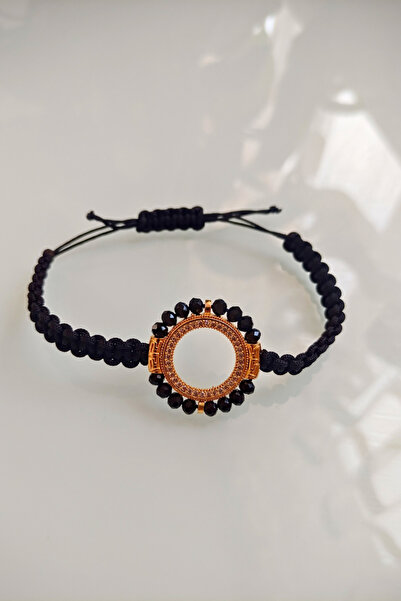 TwinsCollection Tamlı Altın Uyumlu 8mm Kristal Boncuk Kolye Bileklik Seti - Çeyrekli Kolye Bileklik Seti