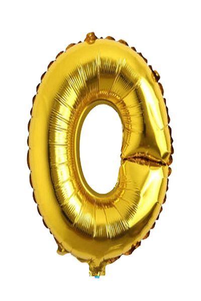 BİDOLUMUTLULUK 16 بوصة 36 سم احتفال الحفلات والترفيه - بالون من رقائق الذهب بحروف